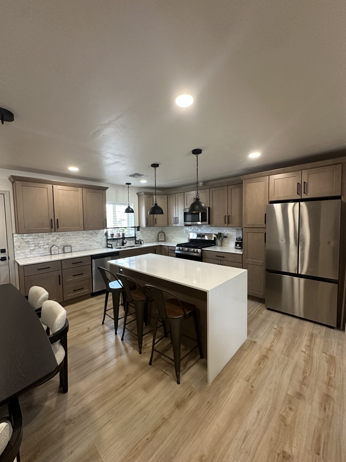 Renovated kitchen